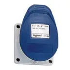 Встраиваемая прямая розетка с уменьшенным фланцем - P17 Tempra Pro - IP 44 - 200/250 В~ - 32 A - 2К+З | 058054 | Legrand