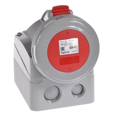 Розетка накладная Tempra Pro 16А, 3К+З, 380В, IP67 5 | 555358 | Legrand
