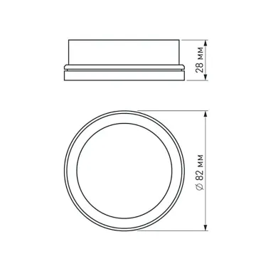 Вставка SP-POLO-R85 (GD, 3-3) | 020882 | Arlight