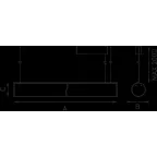 Светильник T120 kit for connection profiles | 1572000020 | Световые Технологии