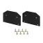 Заглушка LGD-4TR-CAP-STRETCH-BK (arlight, Алюминий+пластик) | 033536 | Arlight