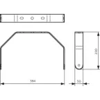 Аксессуар BY698Z Bracket LED110 | 911401523431 | Philips