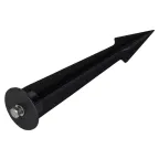 Основание для светильника ALT-SPIKE-210 (BK) | 024889 | Arlight