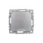 BRITE Розетка с заземлением с защитными шторками и крышкой 16А IP44 РСбш10-3-44-БрС сталь