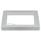 Светильник LED Geometria Quadro SPO-161-W-40K-060 60Вт 4000К 5500Лм IP40 600х80 белый подвесной драйвер внутри