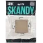SKANDY Заглушка с суппортом SK-C01Sa песочный IEK