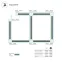 Коннектор тройной LGD-4TR-CON-INT-R2-WH (C) | 026144 | Arlight