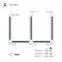 Коннектор тройной LGD-4TR-CON-INT-R2-WH (C) | 026144 | Arlight