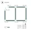 Коннектор тройной LGD-4TR-CON-INT-R2-WH (C) | 026144 | Arlight