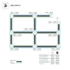 Коннектор тройной LGD-4TR-CON-INT-R2-WH (C) | 026144 | Arlight