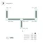 Коннектор тройной LGD-4TR-CON-EXT-R1-WH (C) | 026146 | Arlight