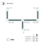 Коннектор тройной LGD-4TR-CON-EXT-R1-WH (C) | 026146 | Arlight