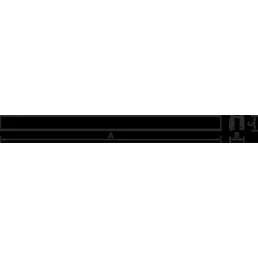 Шинопровод Tracksystem PG 1m. black | 2909002650 | Световые Технологии
