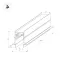 Трек встраиваемый MAG-TRACK-4560-FDW-2000 (BK) (arlight, IP20 Металл, 3 года) | 034679 | Arlight