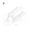 Трек встраиваемый MAG-TRACK-2538-FDW-1000 (BK) (Arlight, IP20 Металл, 3 года) | 036121 | Arlight
