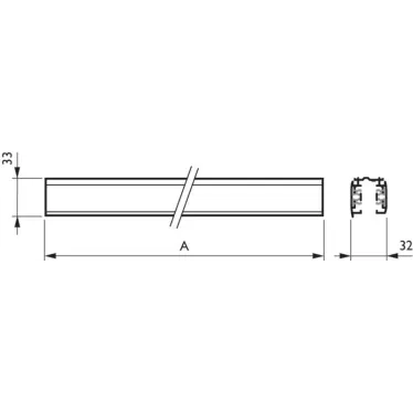 Шинопровод осветительный RCS750 5C6 L2000 WH | 910502500049 | Philips