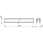 Шинопровод осветительный RCS750 3C L1000 BK | 910930013218 | Philips