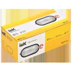 Светильник НПП1401 черный/овал 60Вт IP54 IEK
