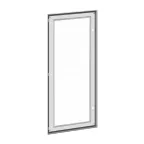 Дверь обзорная ST без ручки 1200x600 (ВхШ) мм