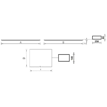 Светильник светодиодный ДВО SLIM LED 595(40) standart ЕМ 40Вт 4000K IP20 БАП 1ч | 1704000400 | Световые Технологии