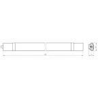 Светильник светодиодный промышленный линейный IP65 36Вт 1220х64х40мм 3060Лм 6500K мат SPP-3-40-6K-M | Б0041976 | ЭРА