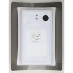 Декоративная подсветка WL22 E27 MAX40W IP44 хром/белый | Б0034621 | ЭРА