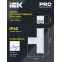 Светильник LED T-образн. 1010 10Вт 4000К 117х180мм бел. IEK