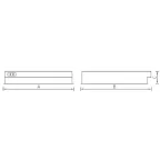 Светильник светодиодный ДВО OPL/R ECO LED 595 HFD 34Вт 4000К IP20 опал | 1028000360 | Световые Технологии