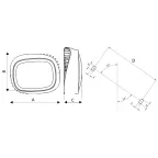 Светильник светодиодный пылевлагозащищенный для ЖКХ TITAN 16 LED OPL 5000K | 1670000080 | Световые Технологии