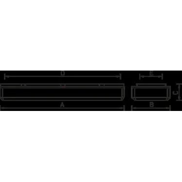 Светильник светодиодный ДПО AOT.PRS UNI LED 1200x200 33Вт 4000К IP40 призма | 1068000030 | Световые Технологии