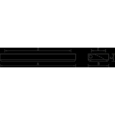 Светильник ЛПО ASM/S 158 HF 58Вт Т8 G13 ЭПРА IP20 | 1285000130 | Световые Технологии