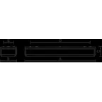 Светильник ЛПО ALS.PRS 236 HF ES1 new 2х36Вт Т8 G13 ЭПРА IP54 | 1067000100 | Световые Технологии