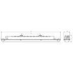 Светильник светодиодный ДСП SLICK.PRS ECO LED 30 EM3 4000K IP65 | 1631003960 | Световые Технологии
