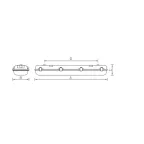 Светильник светодиодный ДСП ARCTIC.OPL ECO LED 600 EM3 4000K IP65 | 1088001100 | Световые Технологии