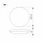 Светильник CL-FRISBEE-DIM-R300-18W Day4000-MIX (WH, 180 deg, 230V) | 030111 | Arlight