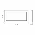 Панель IM-300x1200A-40W Day White (Arlight, IP40 Металл, 3 года) | 023154(1) | Arlight