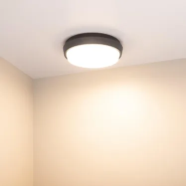 Светильник LGD-GIRO-R175-10W Warm3000 (GR, 110 deg, 230V) (Arlight, IP54 Металл, 3 года) | 029948 | Arlight