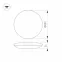 Светильник CL-FRISBEE-DIM-R380-25W Day4000-MIX (WH, 180 deg, 230V) (Arlight, IP54 Пластик, 3 года) | 030112 | Arlight