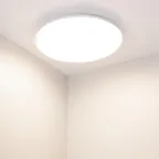 Светильник CL-FRISBEE-DIM-R250-12W Day4000-MIX (WH, 180 deg, 230V) (Arlight, IP54 Пластик, 3 года) | 030110 | Arlight