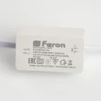Светильник светодиодный ДВО-5w 4500К,400Лм,бел.Feron