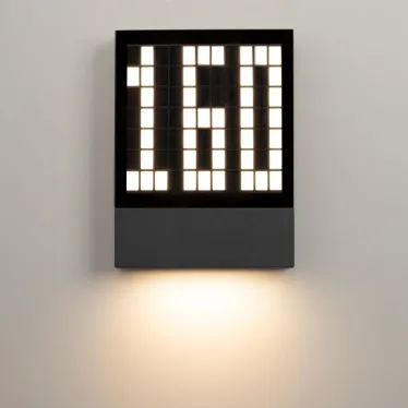 Светильник LGD-SIGN-WALL-S150x200-3W Warm3000 (GR, 148 deg, 230V) (Arlight, IP54 Металл, 3 года) | 031060 | Arlight