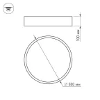 Светильник SP-TOR-PILL-R500-35W Day4000 (WH, 120 deg, 230V) (Arlight, IP20 Металл, 3 года) | 022107(2) | Arlight