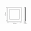 Панель IM-300x300A-12W White (Arlight, IP40 Металл, 3 года) | 023149(1) | Arlight