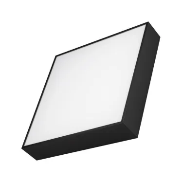 Светильник SP-QUADRO-S350x350-30W Warm3000 (BK, 120 deg, 230V) (Arlight, IP40 Металл, 3 года) | 034792 | Arlight