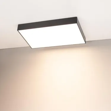 Светильник SP-QUADRO-S600x600-60W Warm3000 (BK, 120 deg, 230V) (Arlight, IP40 Металл, 3 года) | 034805 | Arlight