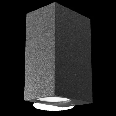 Светильник садово-парковый Cube настенный архитектурный, 2xGU10, 67*92*150mm, 170-240V / 50Hz, 2xMax.35W, IP54 | GD159 | Gauss