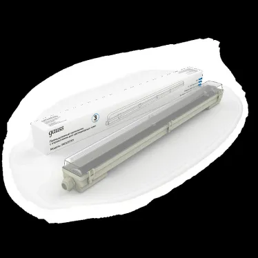 Светильник светодиодный промышленный линейный СПП-Т8-G13 INDUSTRY 220-230V IP65 660*70*61мм для LED ламп 1х600мм | 909410160 | Gauss