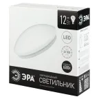 Светильник светодиодный декоративный бытовой ДПБ SPB-6-12-6,5K (F) 12Вт 6500К 348x105 960Лм "Элемент" IP20 | Б0032253 | ЭРА