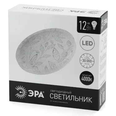 Светильник светодиодный декоративный бытовой ДПБ SPB-6 Сюзи 12Вт 4000К IP20 | Б0019808 | ЭРА