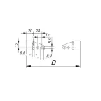 Светильник линейный cветодиодный EVOLINE LED 12 A30x90 2700K 300 15 Вт IP65 | 1006000250 | Световые Технологии